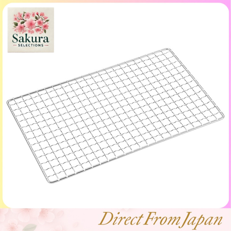 CAPTAIN STAG BBQ Grill Accessories Set – Portable Cassette Stove, Grill Mesh, and Cast Iron Grill Pl