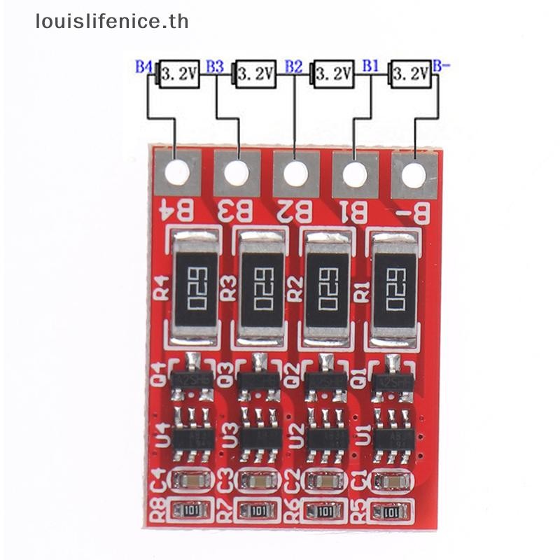 Lnth 1 ชิ้น 4S 3.2 โวลต์เหล็กฟอสเฟต Li-Ion Balance Board ชาร์จปกป้อง Balance Board ร้อน