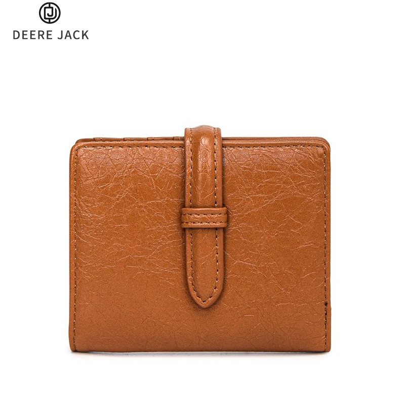 กระเป๋าสตางค์แฟชั่นเรียบง่ายของเด็กผู้หญิง Deere Jack