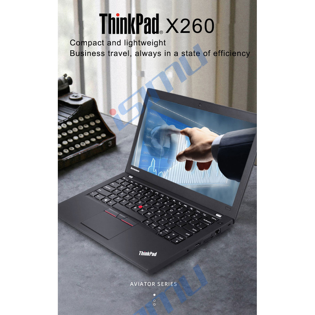 95% ใหม่ Lenovo ThinkPad X260แล็ปท็อป legit Intel quad/ Dual-Core i7/I5