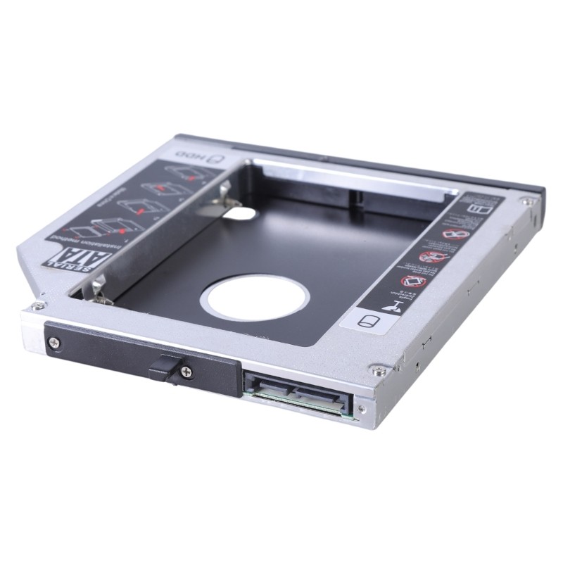 YXA 2nd HDD SSD แคดดี้สําหรับ ThinkpadT420 T430 T510 T520 T530 W510 W520 W530 แล็ปท็อป DVDROM Optica