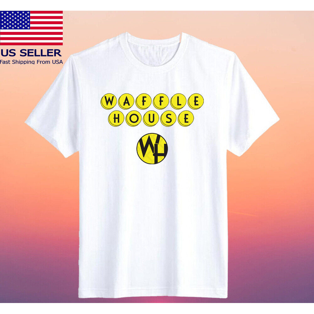 Waffle House Mens Top T-Shirt Tops Casual Streetwear