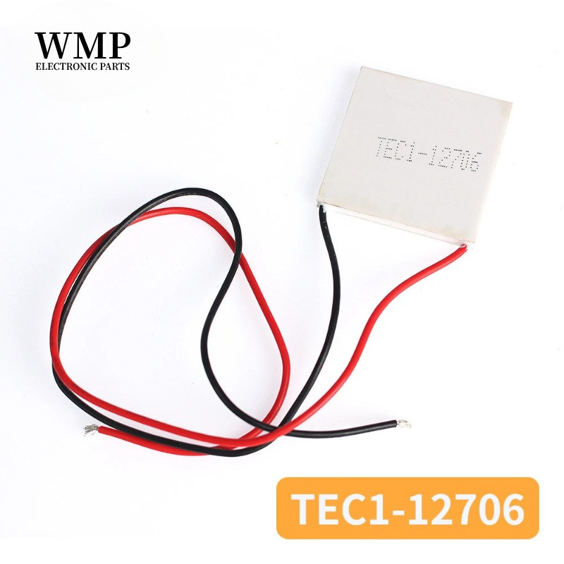 Thermoelectric 1/2pcs TEC1-12706 12706 Cooler 40*40 มม.12V Cooling Peltier โมดูลส่วนประกอบ tta3 40*4