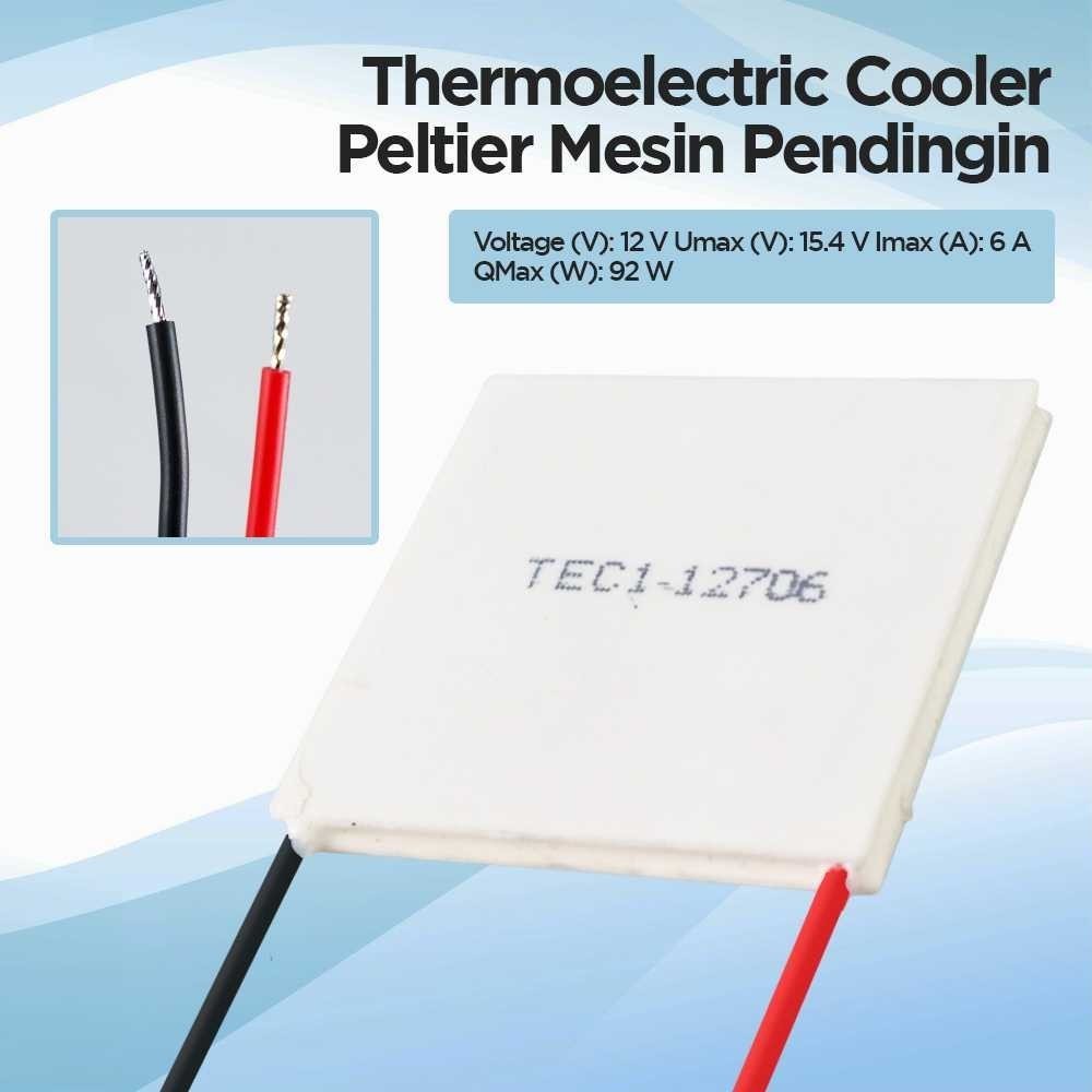 MESIN TEC Thermoelectric Cooler Peltier 92W เครื่องทําความเย็น - TEC1-12706- [[ ZENIX ]