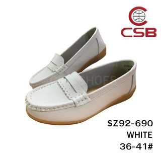 CSB รองเท้าแฟชั่นผู้หญิง SZ92-690 รองเท้าเพื่อสุขภาพหนังวัวแ…
