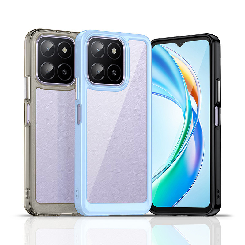 สําหรับ Honor X5b / X5b Plus ซิลิโคนหรูหรากันชนใส TPU เคสกันกระแทก