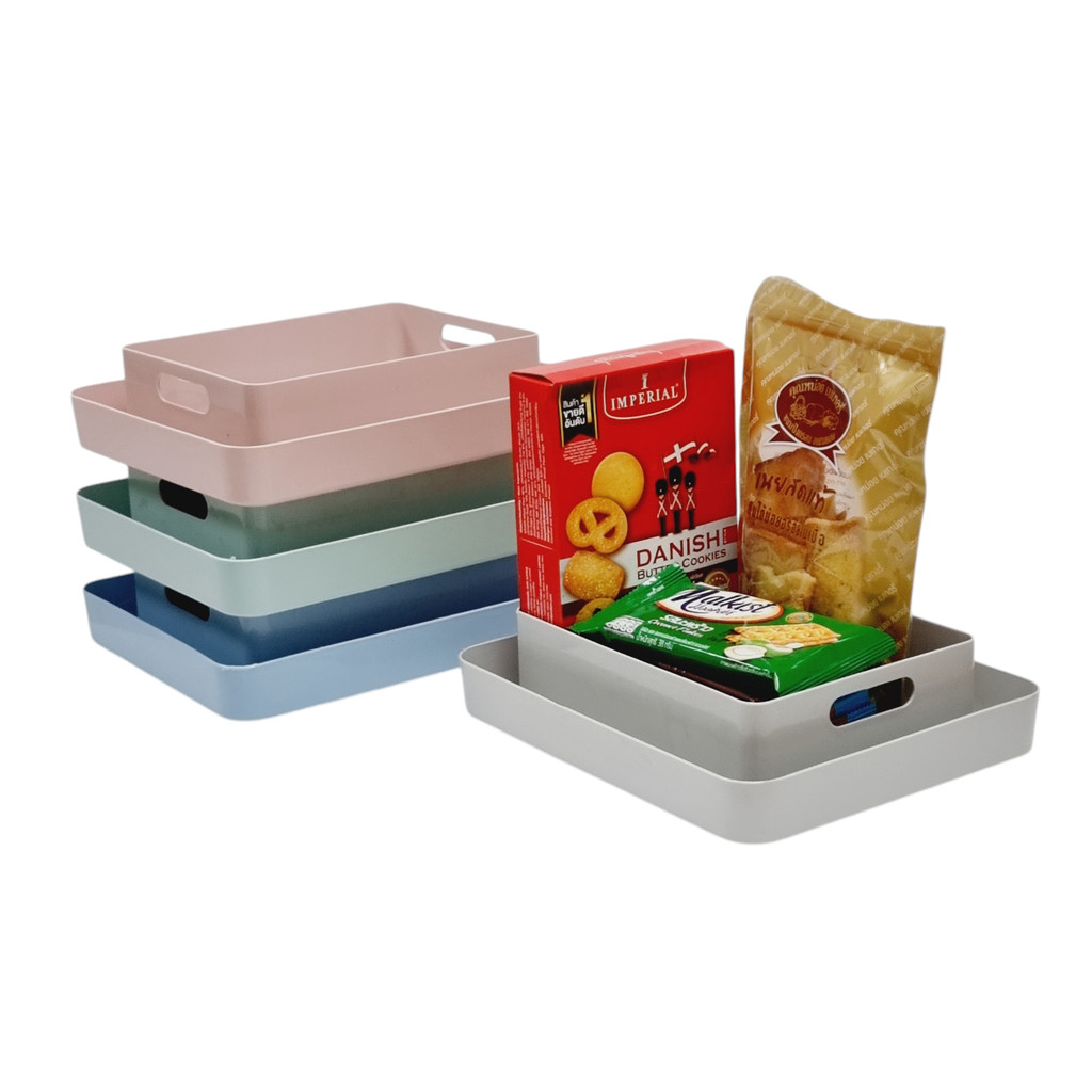 ถาดกันมด ถาดเก็บอาหาร ขนาด 21x26x6 ซม. แบรนด์ HIPPOPO รุ่น 435-1