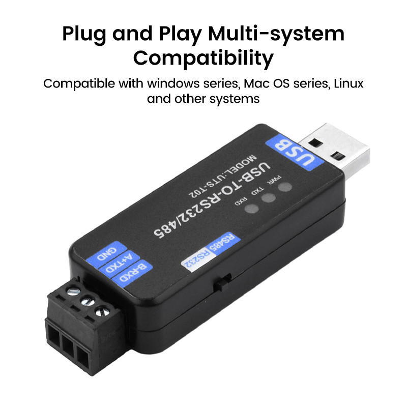 โมดูลสื่อสาร USB เป็น RS485/RS232 โมดูลการสื่อสาร Serial รูปที่ 2