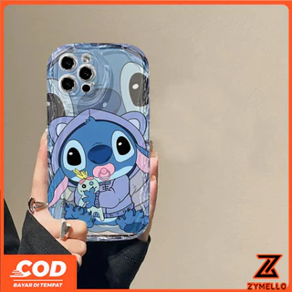 สําหรับ OPPO Reno 15F Reno 14F Reno 14 PRO Reno 13 5G Reno 13 Pro Reno12 F Reno11 F Reno 11 Reno 10 Reno 8T Reno 8Z Reno 7Z Reno8 Reno7 การ์ตูน Stitch Angel กันกระแทก TPU P