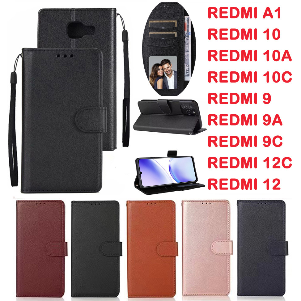 เคสฝาพับ ล็อคได้ BOSS  เคสมีแม่เหล็ก สำหรับ Redmi REDMI10 REDMI10A REDMI10C REDMI9C REDMI9A REDMI9 REDMIA1 REDMI12 12C