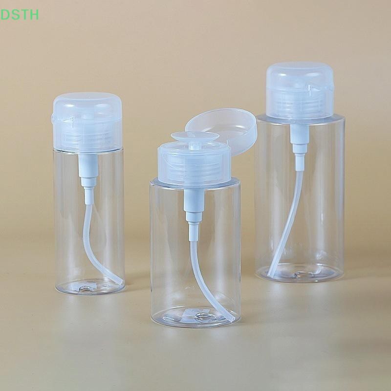 Dsth 120/150/200/300ml ปั๊มเปล่า Dispenser Liquid UV เจลโปแลนด์เล็บทําความสะอาดขวดภาษาโปลิชคํา Cleanser Remover ขวดร้อน