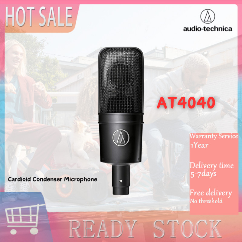 Audio-technica cardioid at4040 ไมโครโฟนคอนเดนเซอร์ทิศทาง