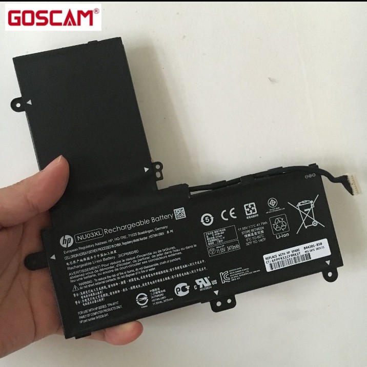 ✿Original HP NU03XL HSTNN-UB6V 843536-541 844201-850 Notebook Battery