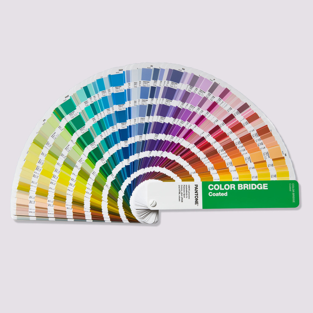 2023PANTONE การ์ดสีมาตรฐานสากล GG6103B Color Bridge RGB/CMYK Four Color C Card 12.21