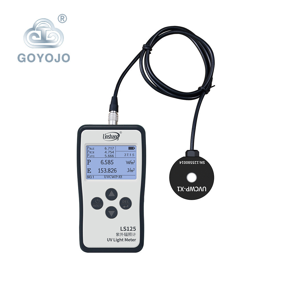 Uva Uvb Meter Uv Radiometer Light Irradiance LS125 การวัดอัลตราไวโอเลต