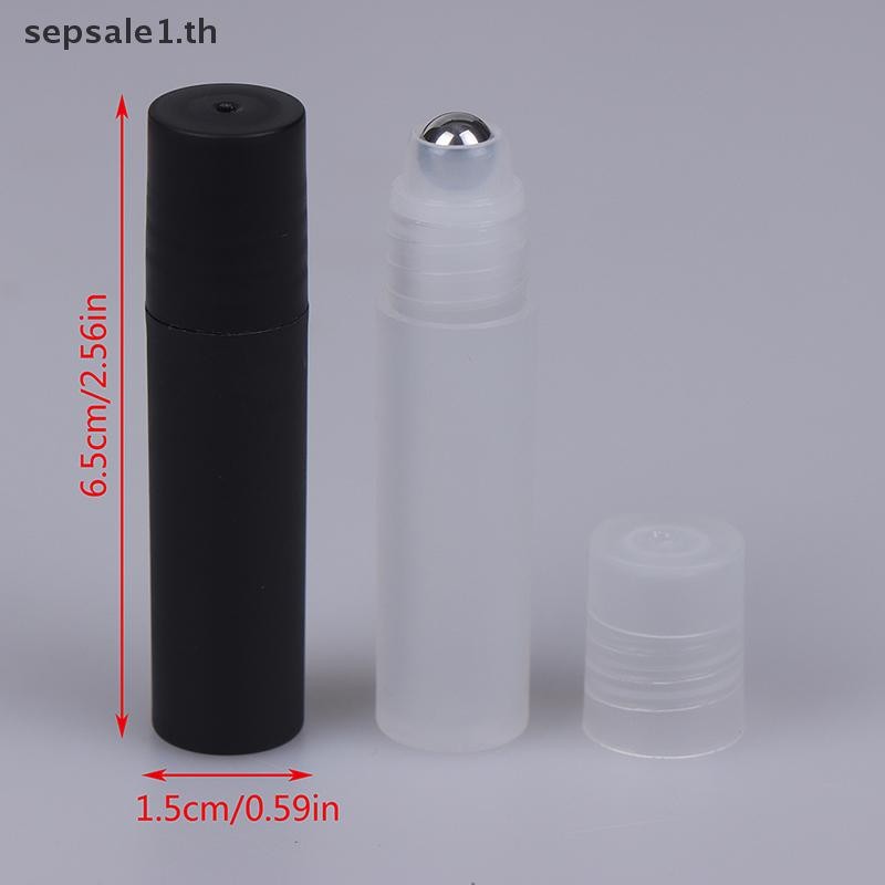 # Sale # ขวดน้ําหอมม้วนพลาสติก 5 มล.ลูกบอลลูกกลิ้งสแตนเลสภาชนะเปล่า