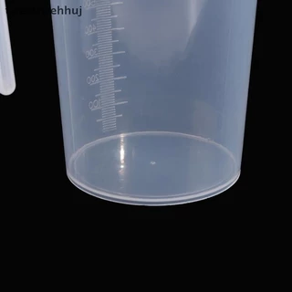 Tw ถ้วยตวงพลาสติกพร้อมที่จับสเกลถ้วยตวงโปร่งใส Nesting huj