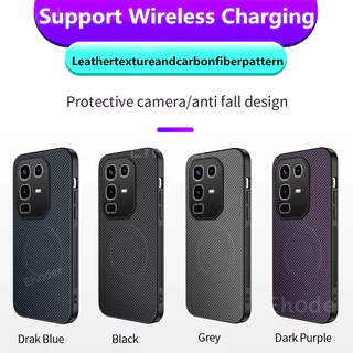 หรูหรา Matte สําหรับ infinix Note 50 Pro Plus 50X 4G 5G 2025 กรณีแม่เหล็กไร้สายสําหรับ Note50 Note50Pro Note50Pro + Note50X Note50S 50S Soft TPU กรณี