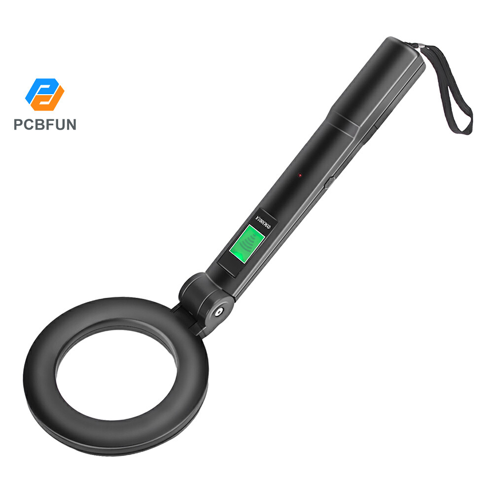Pcbfun DM3005A เครื่องตรวจจับโลหะสามโหมดหน้าจอ LCD มือถือความไวสูงเครื่องสแกนเนอร์โลหะความปลอดภัย Inspector พร้อม Buzzer Alarm