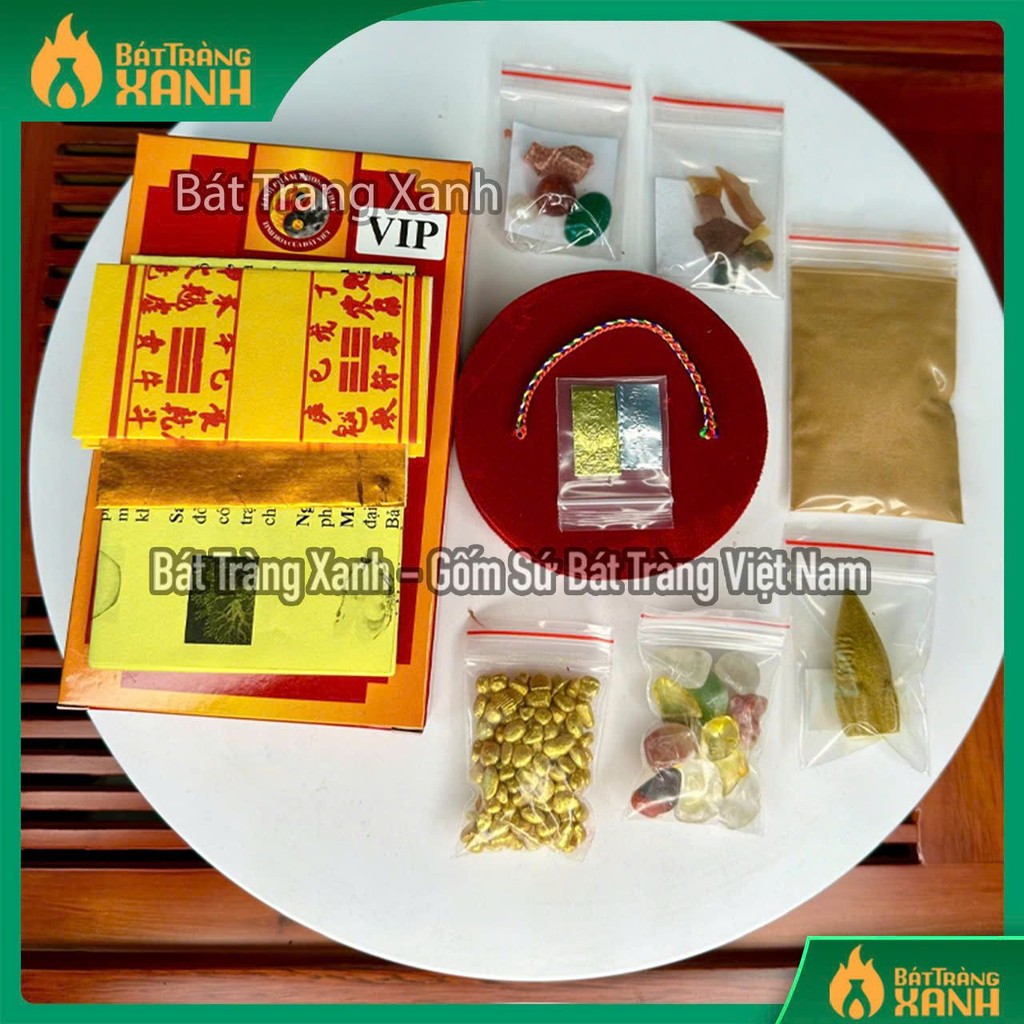 VIP Standard Seven Treasures Essence Bat Huong Gia Tien - God of Wealth - Earth Cong - ชุดเอสเซ้นส์ส