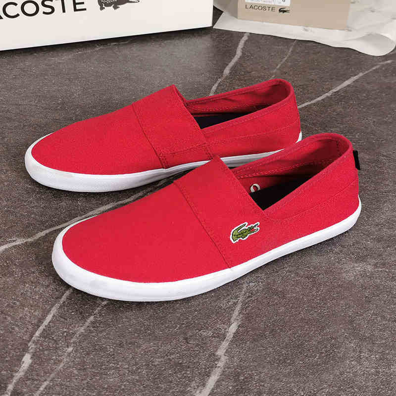 Lacoste Men's Canvas Shoes Women's Canvas Shoes