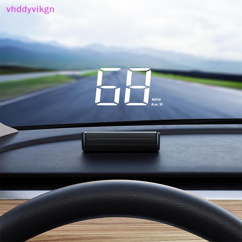 VHDD รถ Speedometer HUD GPS Up จอแสดงผล Digital Speed Meter กระจกโปรเจคเตอร์สําหรับยานพาหนะรถบรรทุก Auto Electronics อุปกรณ์เสริม TH