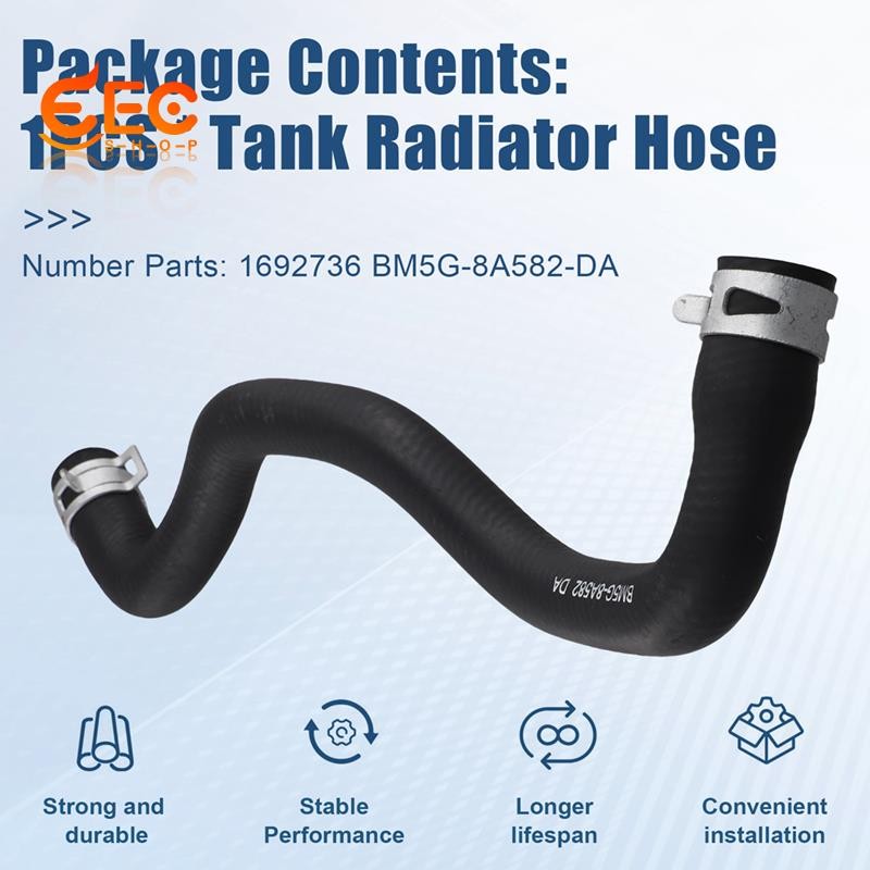 [ecshop1.ph] 1692736 ท่อหม้อน้ําถังสําหรับ C-MAX Focus Galaxy Mondeo Tourneo Connect 2010-2019 BM5G-