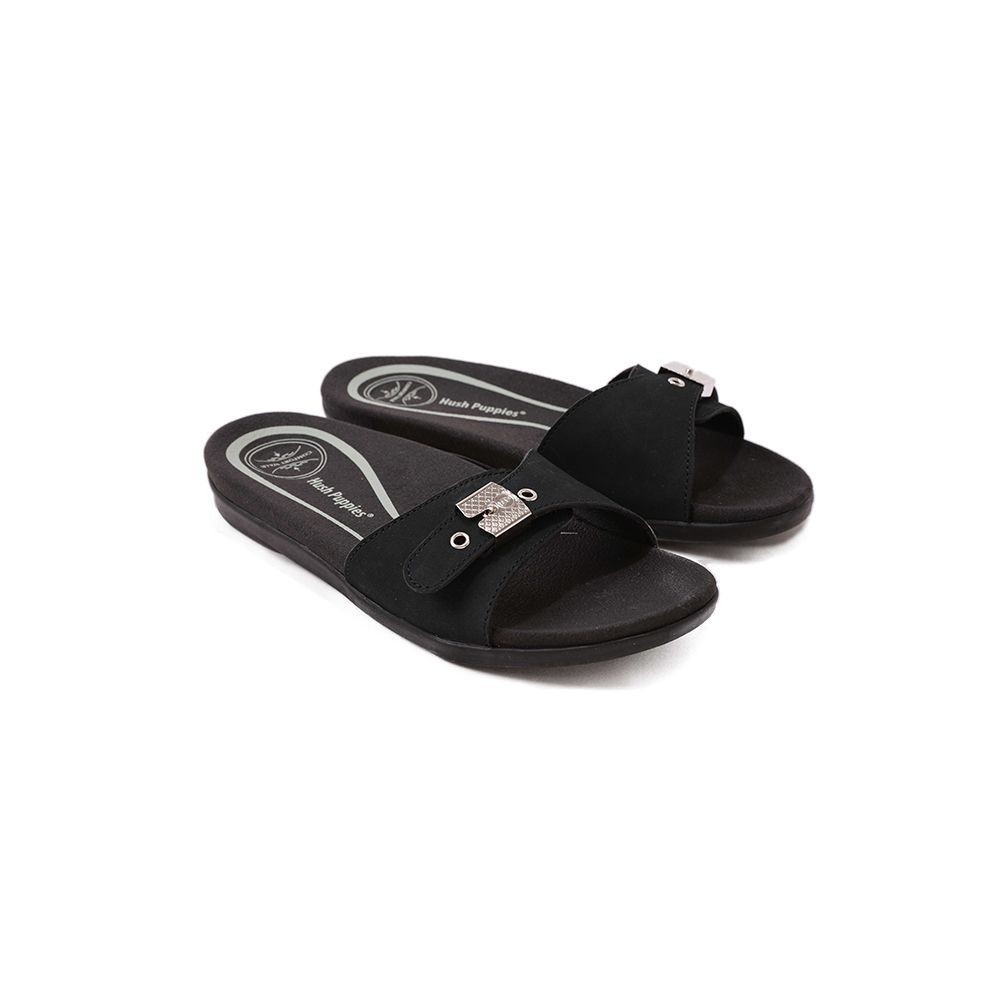 Hush Puppies รองเท้าผู้หญิง รุ่น SANDALS COMFORT HP KWSFB6564A - สีดำ