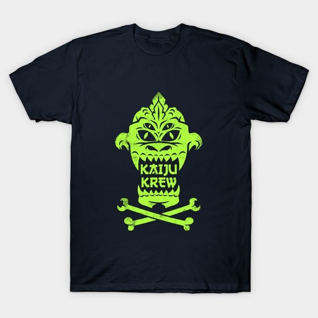 เสื้อยืด Vintage KAIJU KREW T-Shirt แท้ Cotton 100% y2k สวยๆ แห้งเร็ว ผ้าหนาทรงสวย ยับยากรีดง่าย