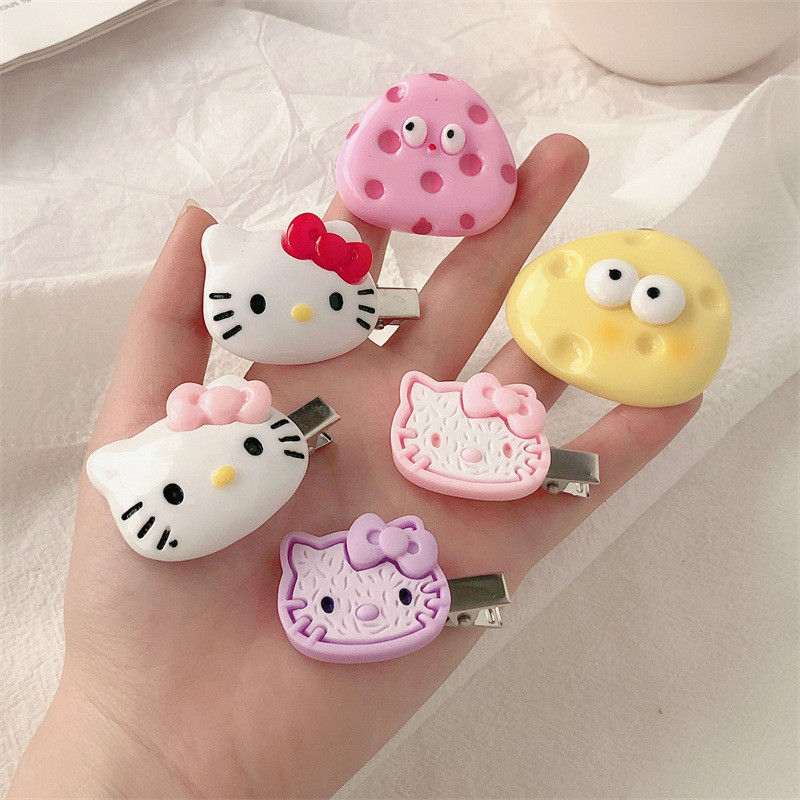 กิ๊บคิตตี้ กิ๊บติดผมสไตล์น่ารัก เครื่องประดับแฟชั่น พร้อมส่ง - รูปที่ 2