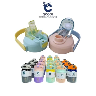 QCOOL ฝากระติกน้ำ 8.5 ซม. รุ่นเฉพาะ QC8101-8104 ฝาอะไหล่พลาสติกปลอด BPA เหมาะสำหรับใช้แทนฝาเดิม ฝาปิดแน่นหนา ไม่รั่ว