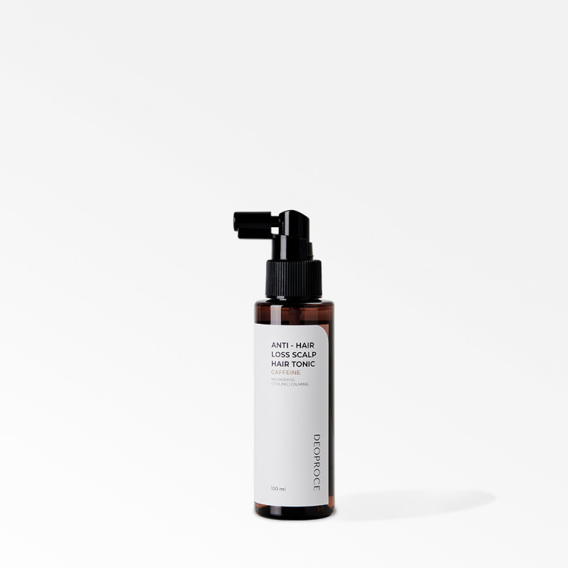 [DEOPROCE☆Korea] Anti Hair Loss Scalp Tonic 100ml [Caffeine Formula] | Hair Root Booster | Cooling C