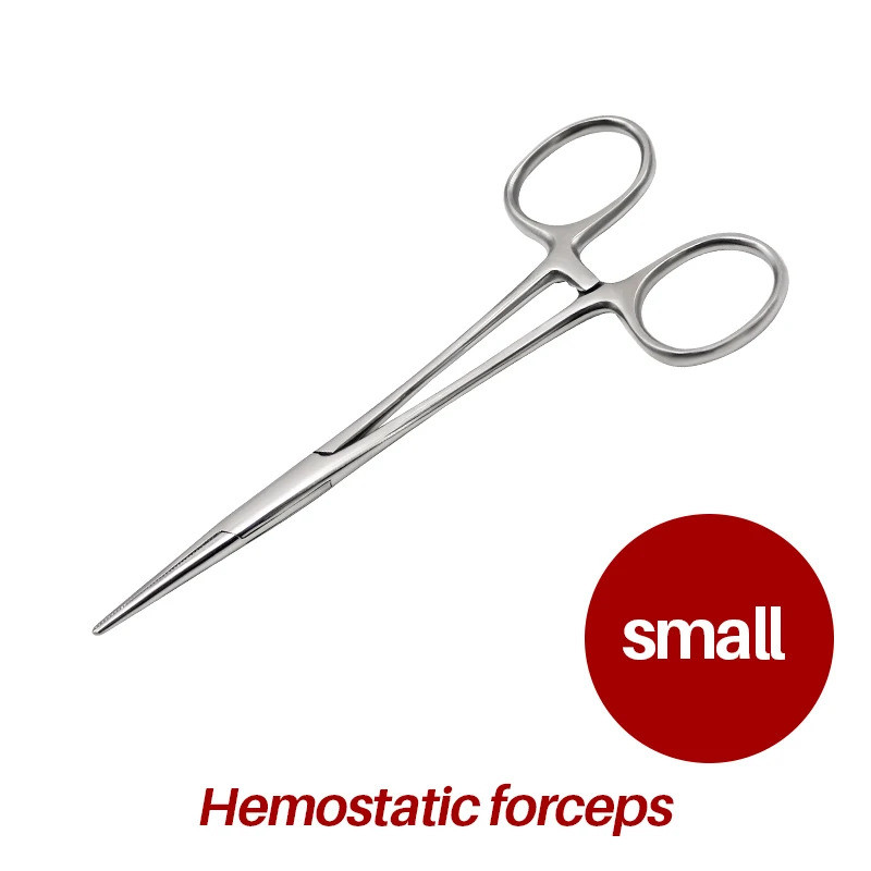 18/16/14cm Stainless Steel Hemostatic Clamp Forceps Surgical Forceps Tool  Hemostatic Forceps Pliers