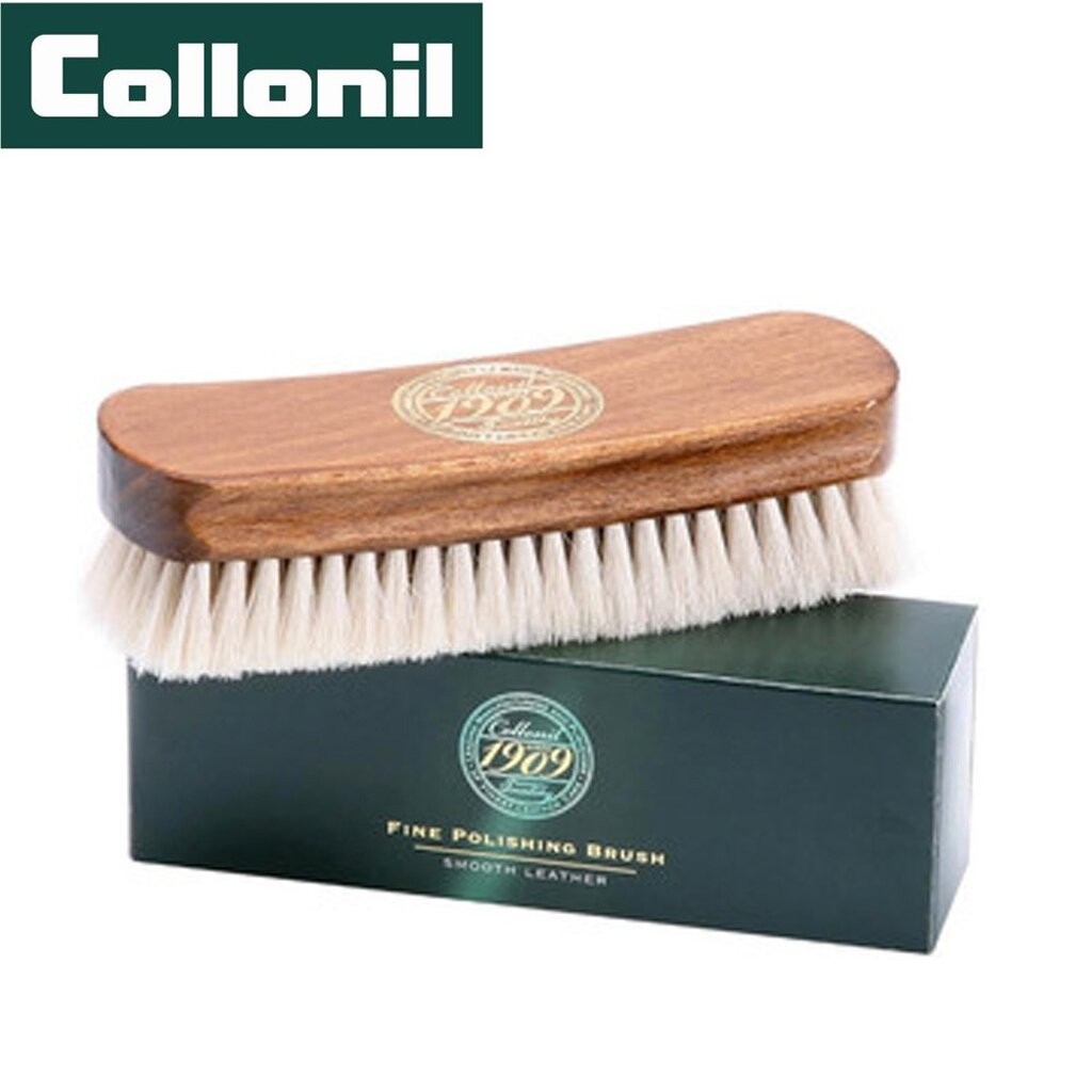 COLLONIL 1909 Fine Polishing Brush แปรงขนแพะใช้ทำความสะอาดหนังพรีเมียม