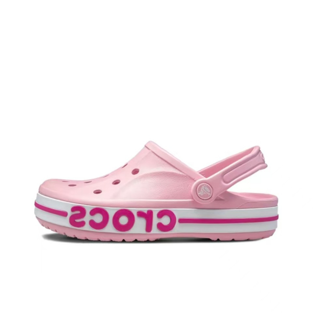 🚀ตัวแทน 🌊Crocs Bayaband Clog Sandals （205089-4CC）（205089-530）💦💯ฤดูร้อนรองเท้าแตะแฟชั่นสบายแท้ 100%🐬