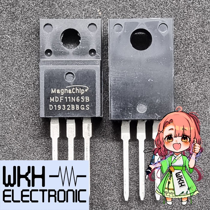 เครื่องมือชิ้นส่วน MDF11N65BTH MDF11N65B MDF 11N65 N-Ch Mosfet 650V 12A