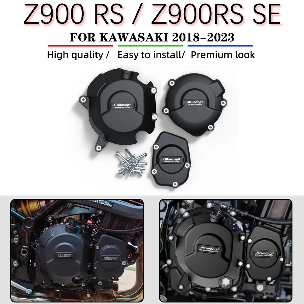 Z900 RS SE รถจักรยานยนต์ฝาครอบเครื่องยนต์สําหรับ KAWASAKI Z900RS 2018-2023 Z900RS SE 2022-2023 ฝาครอบเครื่องยนต์ Protectors