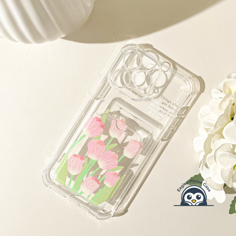 Insสไตล์TulipsปลอกใสสําหรับRealme C75X C75 C61 C63 C55 C33 C30 C30S C31 C35 C21 C1 C15 C12 C3 C21Y C