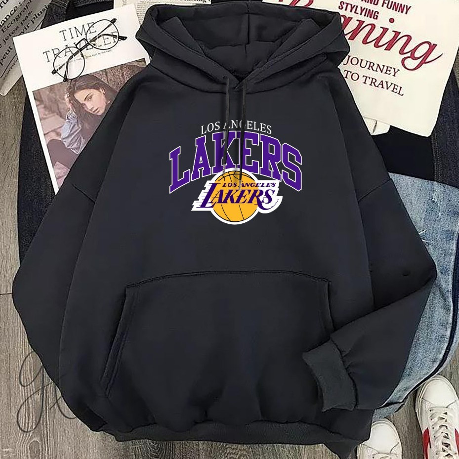 DICKIES Lakers\\DickiesLA เสื้อกันหนาวมีฮู้ด - Lakers Hoodie - เสื้อแจ็คเก็ตมีฮู้ด Unisex - - จัดส่ง