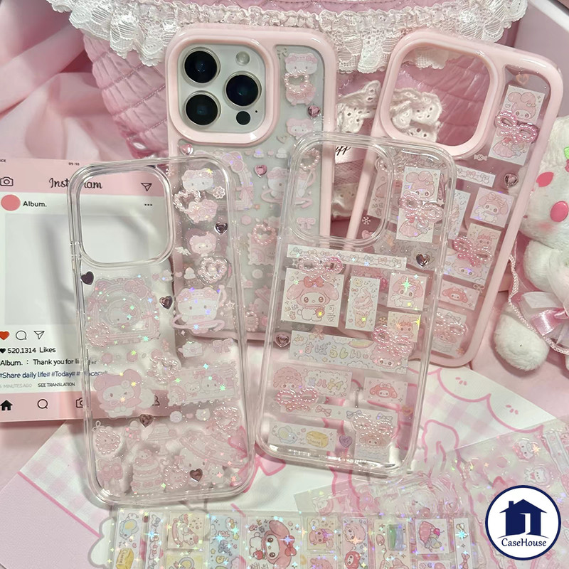 เคสใสนุ่มลายแมวเหมียวน่ารักแฟชั่น เข้ากันได้กับ OPPO A58 A38 A16 A57 A54 A12 A15 A17 A7 A3s A18 A33 A53 A5s A31 A52 A76
