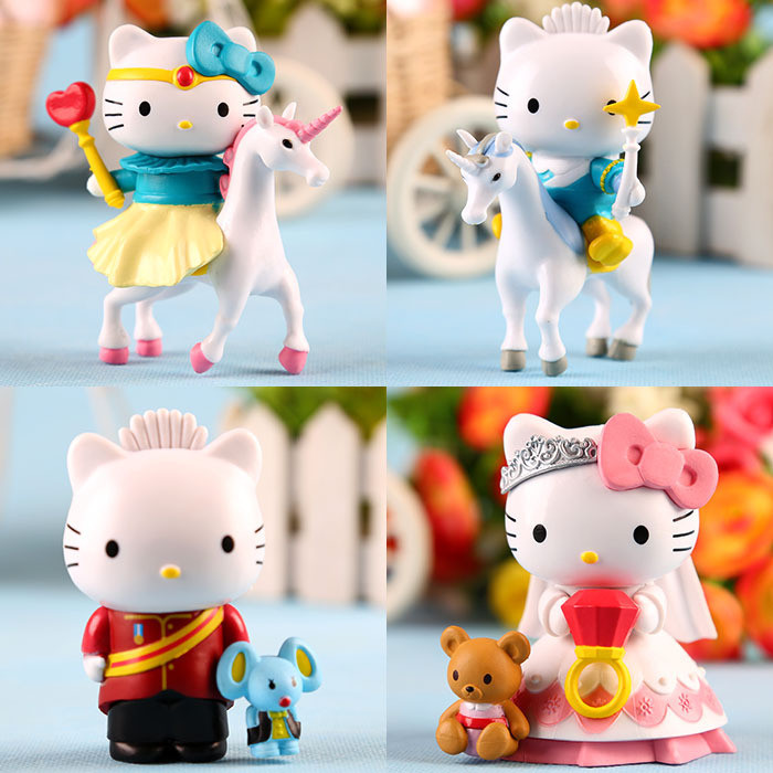 ของขวัญวันเด็ก 40th Anniversary Edition 711 hello kitty Doll Dress Riding Fairy Tale วันวาเลนไทน์ 1 