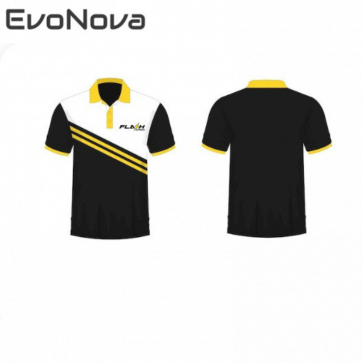 แฟลชเอ็กซ์เพรส เสื้อโปโลแขนสั้นสำหรับคนส่งของ เสื้อยืดผ้าระบายอากาศและดูดซับความชื้นสำหรับเจ้าหน้าที่จัดส่ง แห้งเร็วและเย็นสบาย