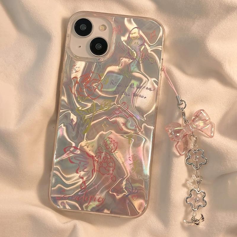 อินเทรนด์ Bowknot Dots ผีเสื้อสําหรับ Honor 400 สมาร์ท X9D X7D X6C 400 Lite X8C 4G สาวโซ่ฝาครอบโทรศั