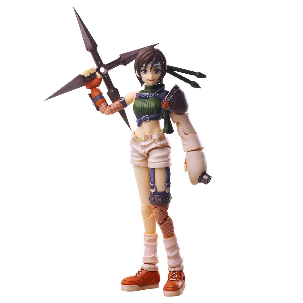 Final Fantasy VII Bring Arts Yuffie Kisaragi PVC Painted Action Figure