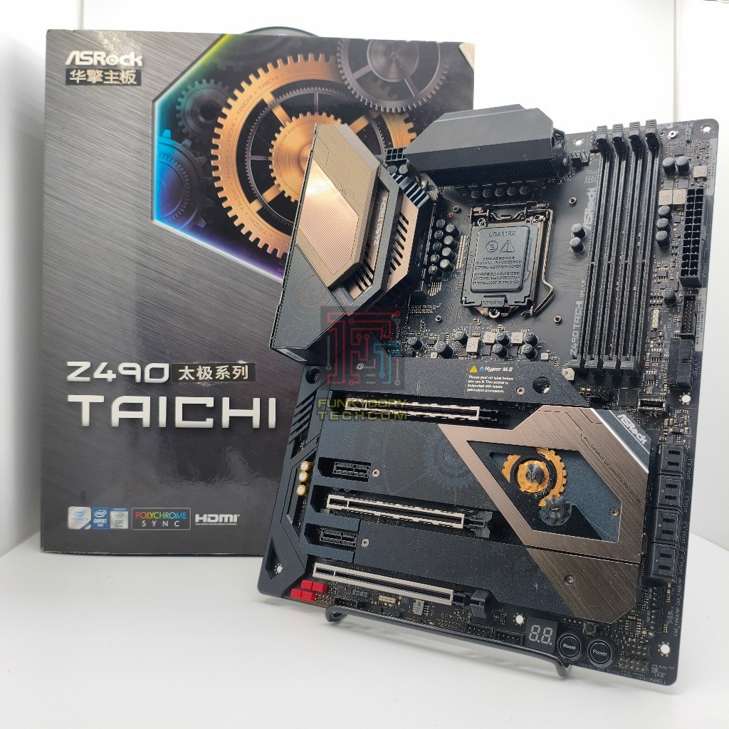 ASRock Z490 TAICHI ATX LGA1200 เมนบอร์ด