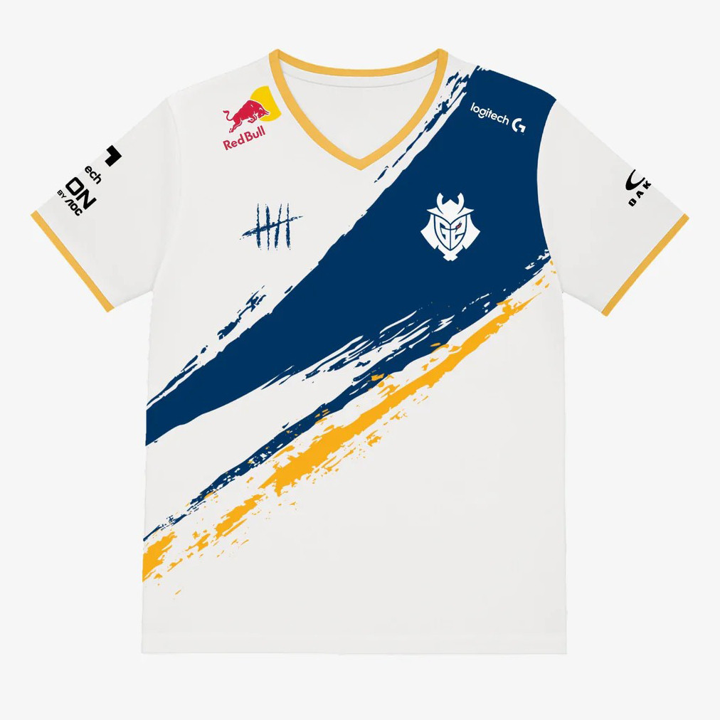 G2 Esports 2019 Legacy Jersey สําหรับผู้ชายเสื้อยืดฤดูร้อน
