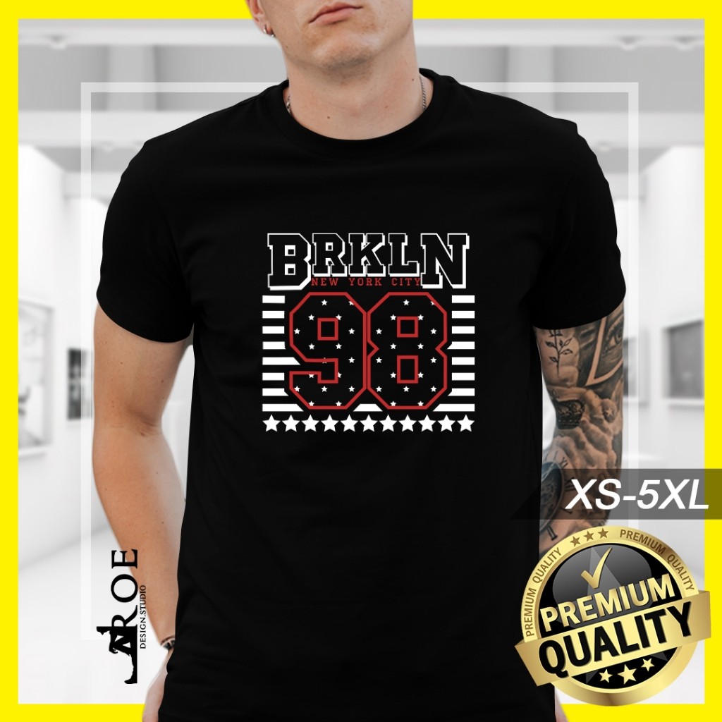 Baju Tshirt BRKLN 98 Unisex + Plus Size 2