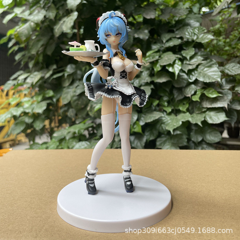 ของเล่นเกมซีรีส์สาวสวย Xun Xun Shou Yue Gan Yu ฟิกเกอร์ยืนถาดแม่บ้าน ฟิกเกอร์บรรจุกล่อง