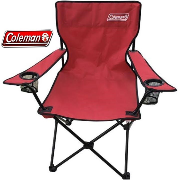 เบาหวิว coleman เก้าอี้แคมป์ปิ้ง .พกพา พับได้ มีที่ใส่ขวดน้ำ Coleman Armchair