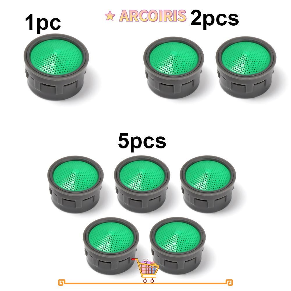 ARCOIRIS 1/2/5 ชิ้นอะแดปเตอร์ประหยัดน้ําก๊อกน้ําห้องน้ําอุปกรณ์เสริม Bubbler แกนด้านในด้ายหญิง